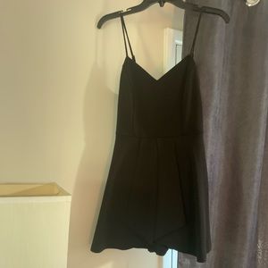 Short black dress/romper